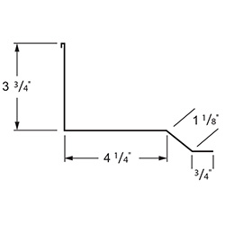 Transition Trim | ABC Metal Roofing